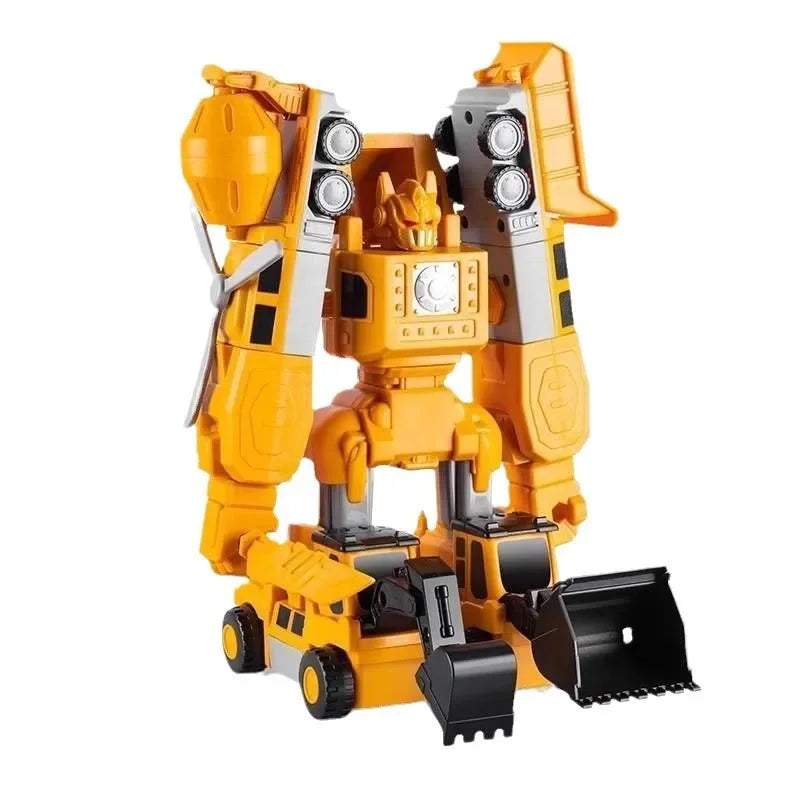 Magnetic Robotic Engineering Vehicle Building Blocks